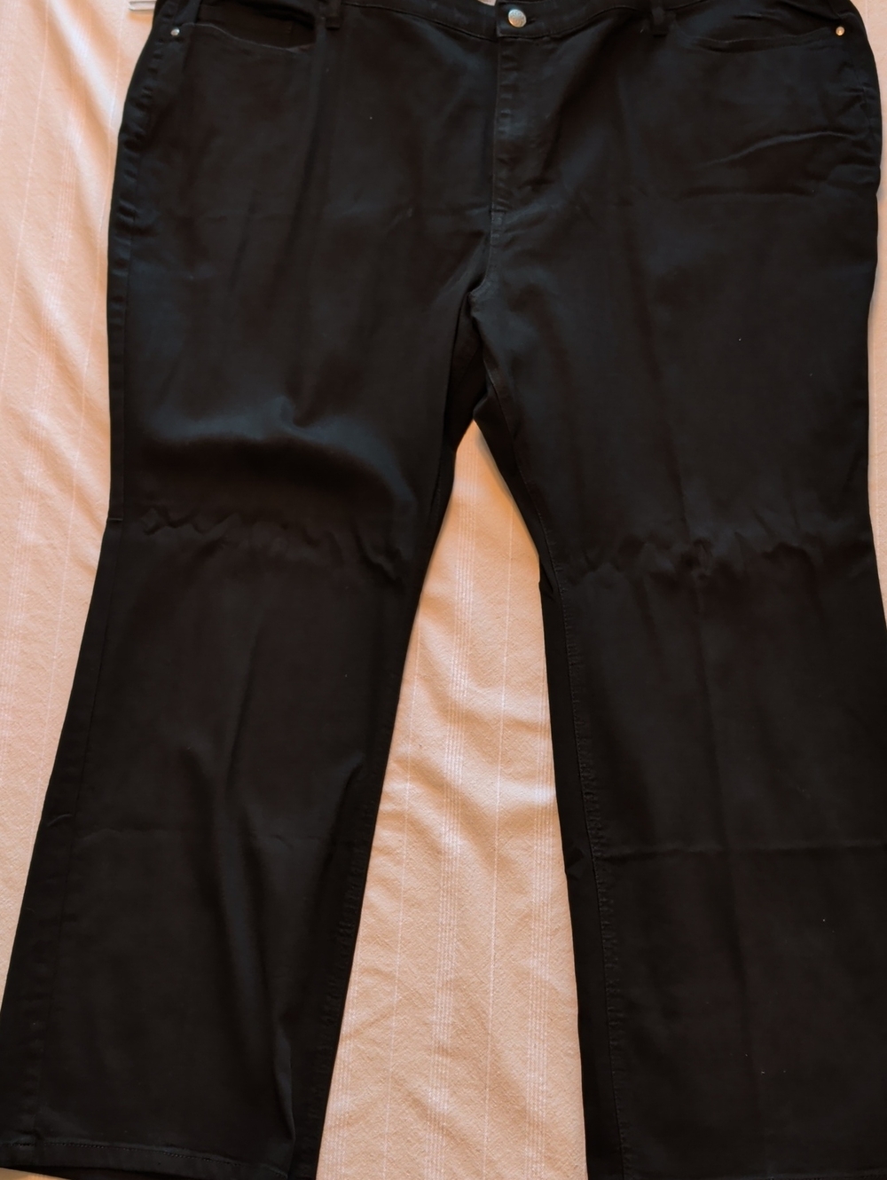 Women's Black Denim Jeans - Classic Bootcut